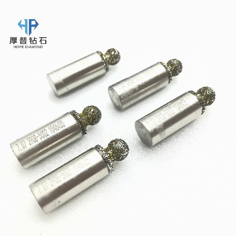 Mini Electroplated Diamond Roller Dresser Small CNC Rotary Diamond Dressing Roller for Precision Grinding Wheel Truing Shaping