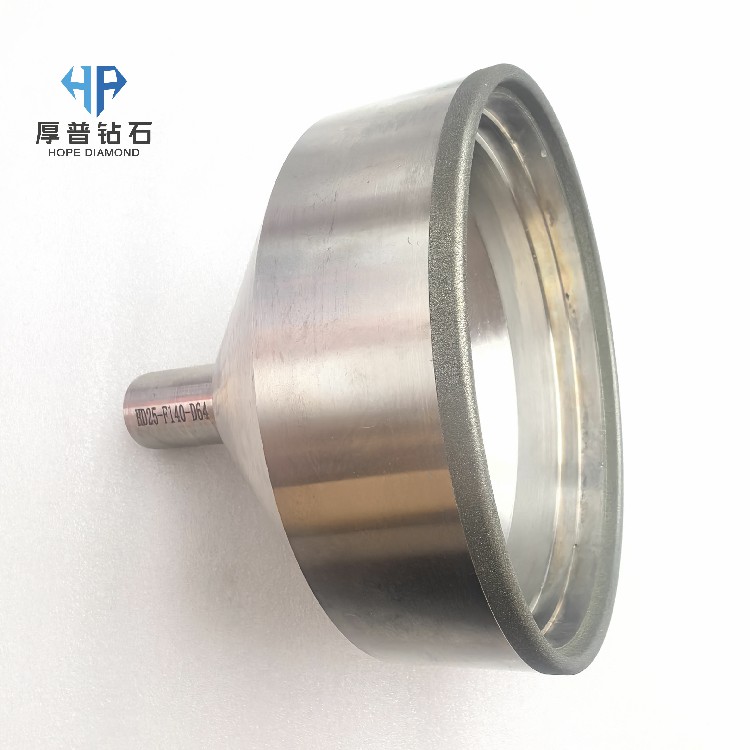 Fine Grit Diamond Electroplated Burr Optical Glass Grinding Tool for Smooth Surface & Tight Tolerance