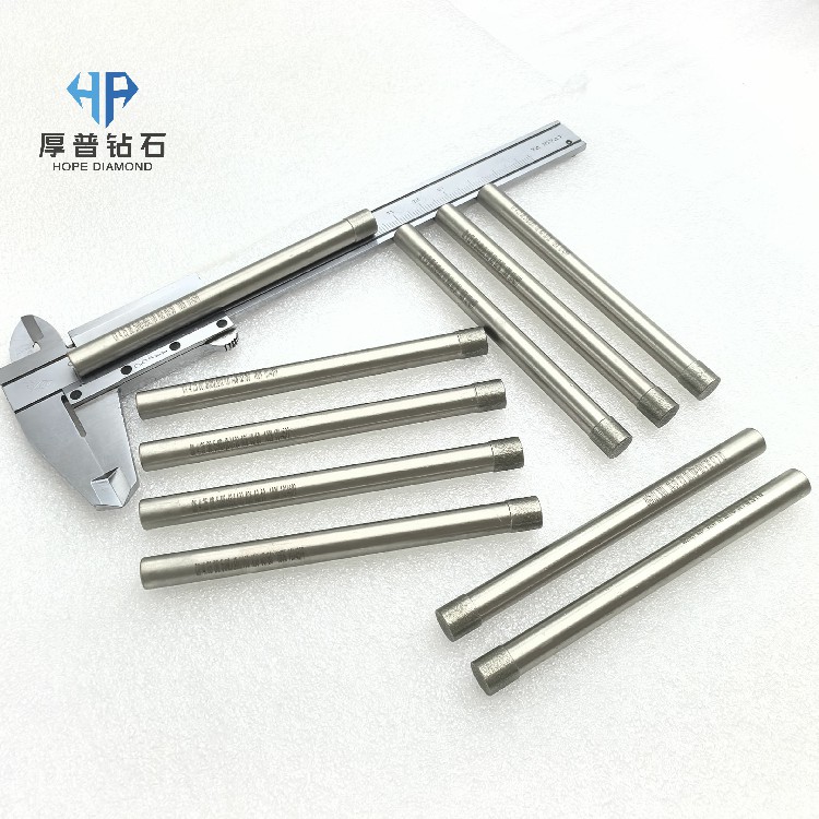 D8.5*H8*d8*L100 AC6 63/50 Diamond Electroplated Grinding Heads High-Efficiency Material Removal
