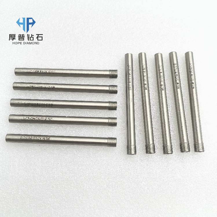 D8.5*H8*d8*L100 AC6 63/50 Diamond Electroplated Grinding Heads High-Efficiency Material Removal