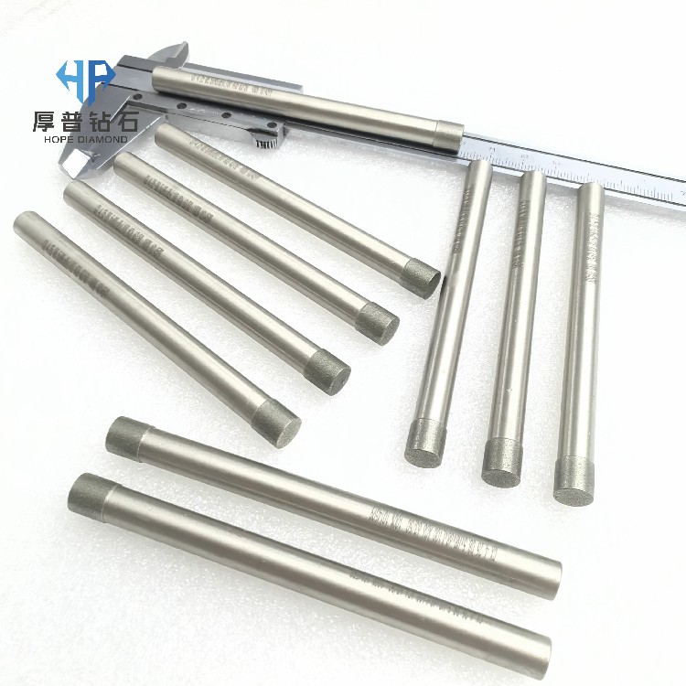 D8.5*H8*d8*L100 AC6 63/50 Diamond Electroplated Grinding Heads High-Efficiency Material Removal