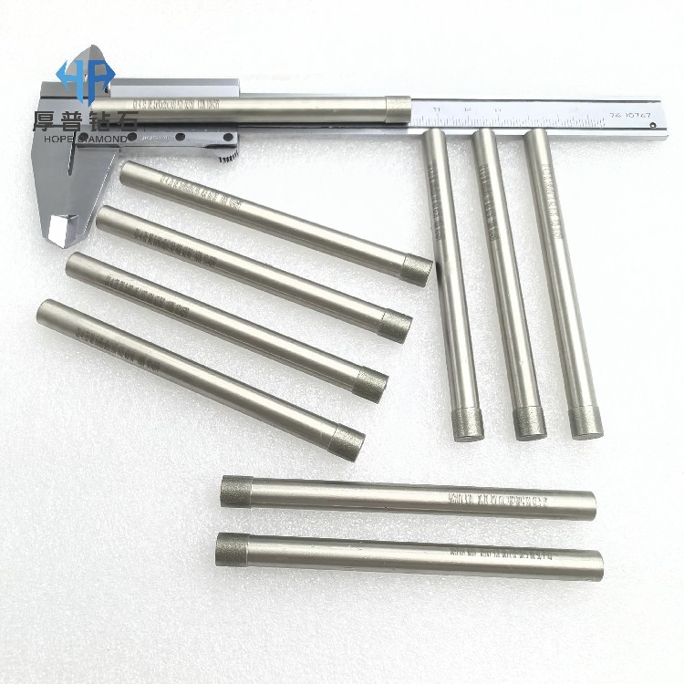 D8.5*H8*d8*L100 AC6 63/50 Diamond Electroplated Grinding Heads High-Efficiency Material Removal