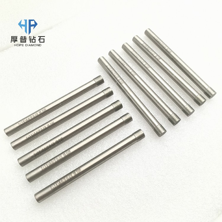 D8.5*H8*d8*L100 AC6 63/50 Diamond Electroplated Grinding Heads High-Efficiency Material Removal