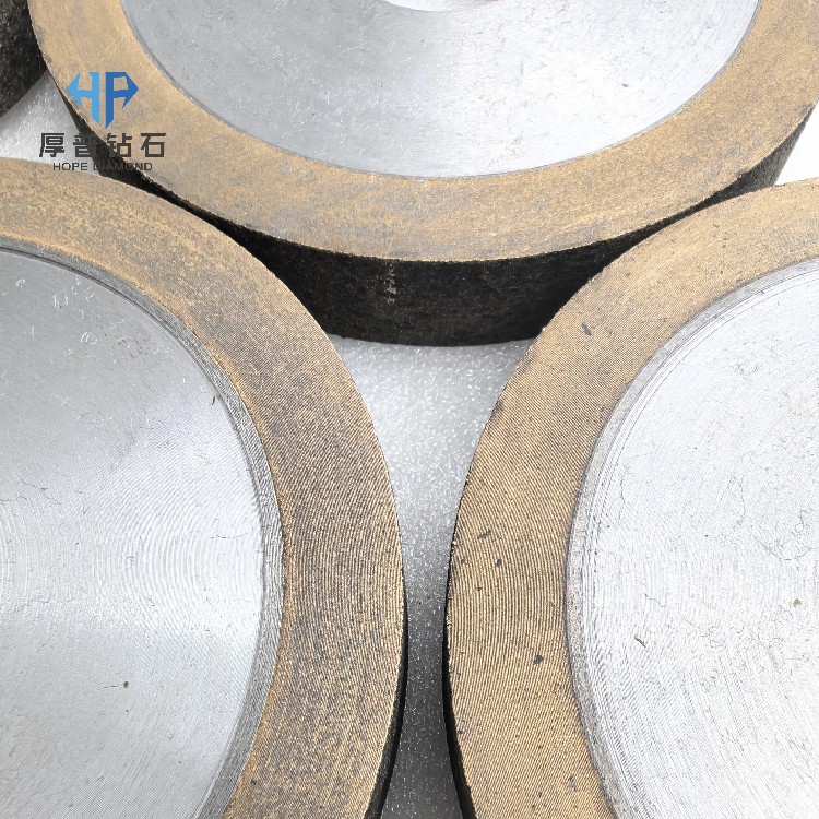 Hope High Rigidity Metal Bond Grinding Wheel Polished Surface Wear Resistance Form Retention for Hard Brittle Tools