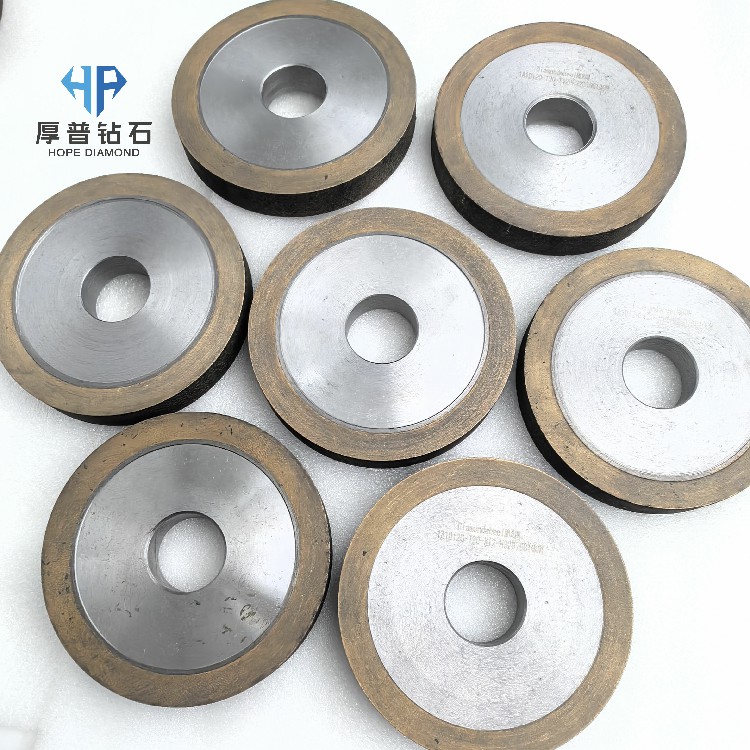 Hope High Rigidity Metal Bond Grinding Wheel Polished Surface Wear Resistance Form Retention for Hard Brittle Tools