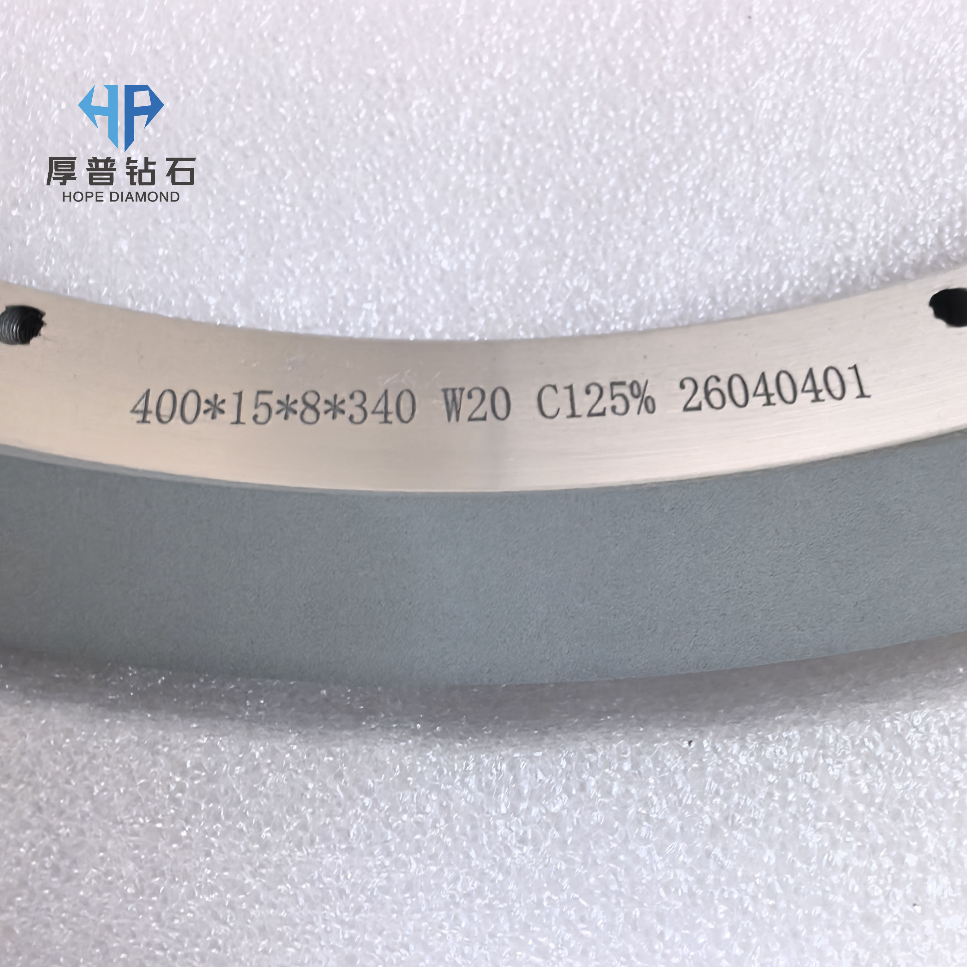 High Heat Resistance Polished Ceramic Bond Grinding Wheel for Bearing & Gear Grinding OEM