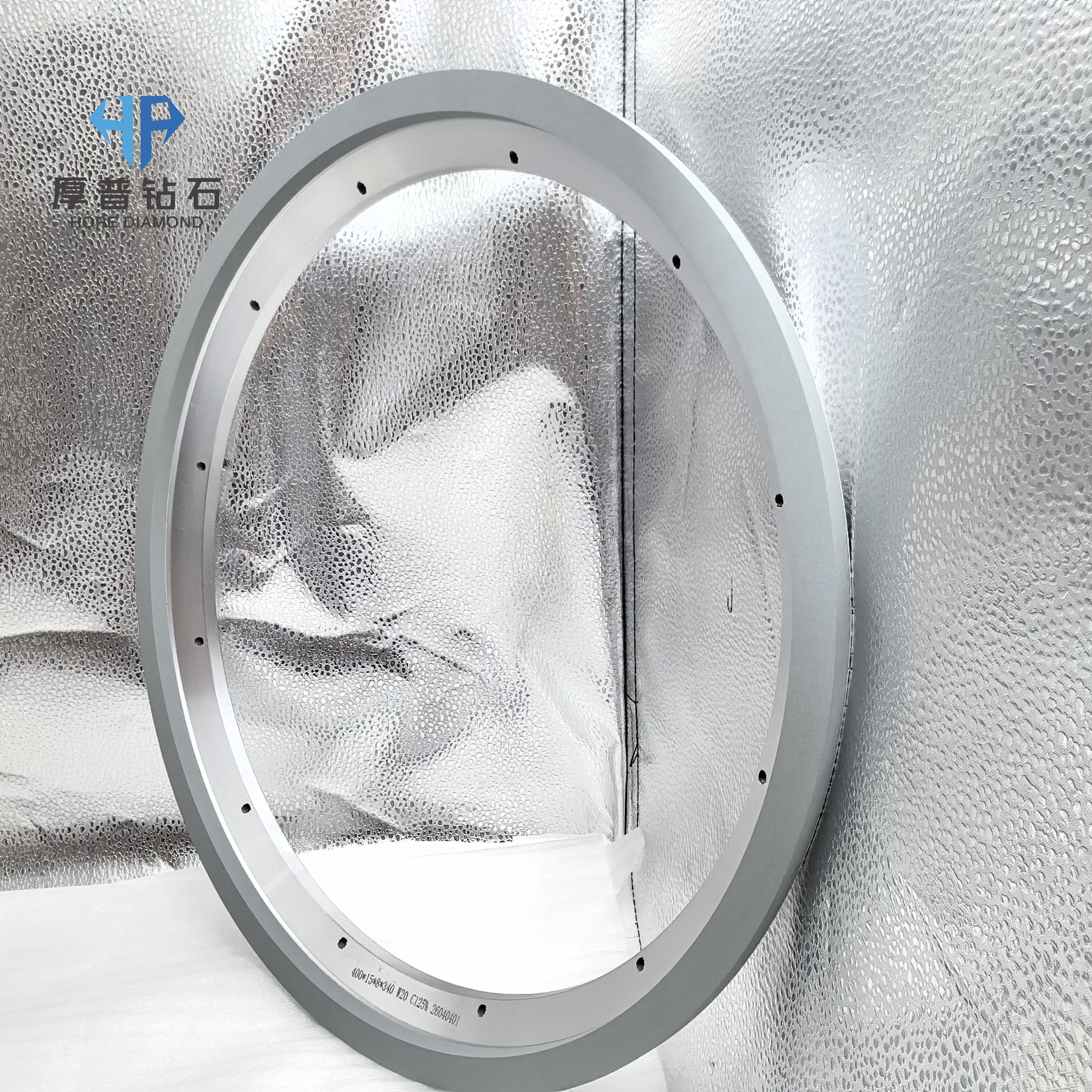 High Heat Resistance Polished Ceramic Bond Grinding Wheel for Bearing & Gear Grinding OEM