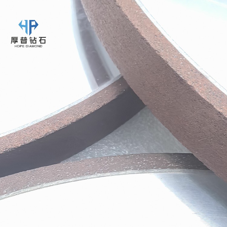 Hope Custom Resin Bond Diamond & CBN Flat-Shaped Polished Grinding Wheel Model 200/160 221D-5 OEM/ODM
