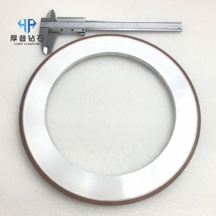 Hope Custom Resin Bond Diamond & CBN Flat-Shaped Polished Grinding Wheel Model 200/160 221D-4 OEM/ODM