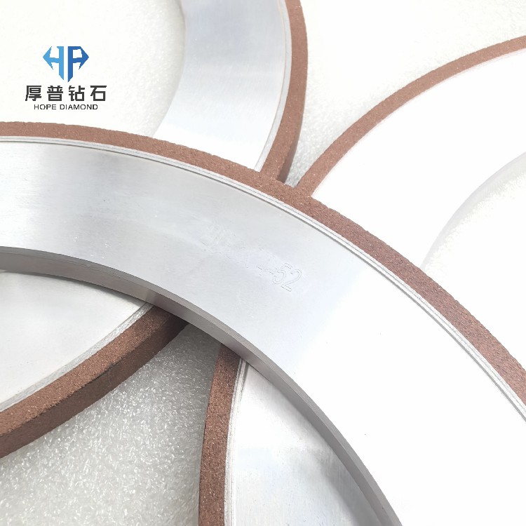 Hope Custom Resin Bond Diamond & CBN Flat-Shaped Polished Grinding Wheel Model 200/160 221D-4 OEM/ODM