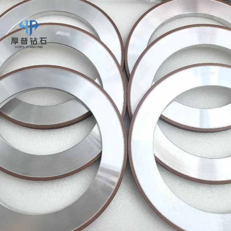 Hope High Precision Polished Surface Resin Bond Flat-Shaped Manual Grinding Wheel Model 200/160 225D-3 OEM/ODM Available
