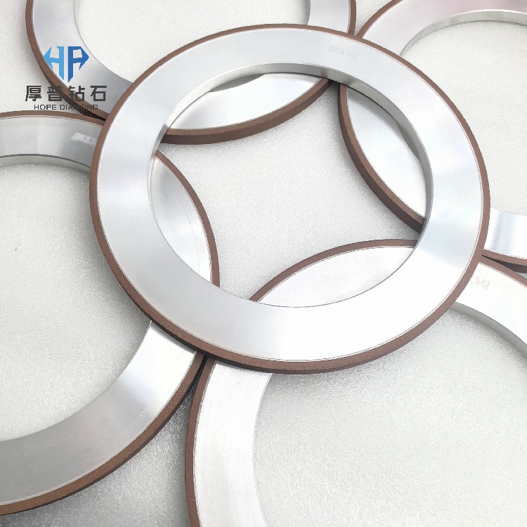 Hope High Precision Polished Surface Resin Bond Flat-Shaped Manual Grinding Wheel Model 200/160 225D-3 OEM/ODM Available