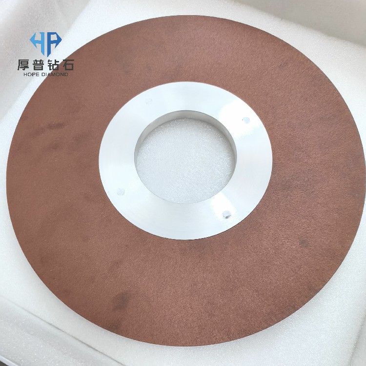 Hope Polished Flat-Shaped 200/160 350D-2 Factory Direct Resin Bond Grinding Wheel OEM Custom Diamond/CBN Abrasive Disc Henan