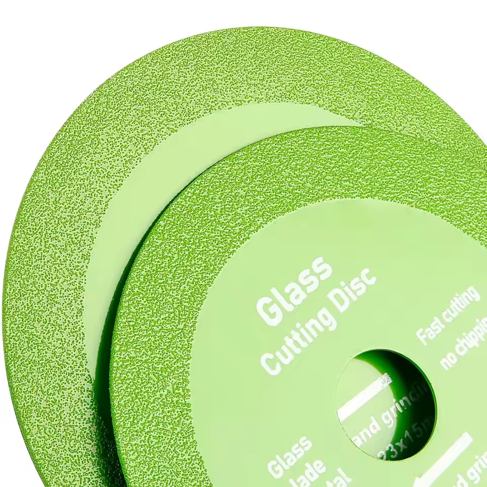 Hot Press Brazed Diamond Saw Blade 115mm 15mm Thickness for Porcelain Tile Ceramic Glass Cutting Smooth Edge Chip Free