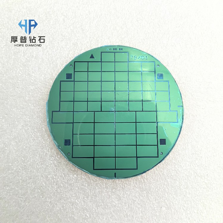 CVD Gold Plated Diamond Heat Sink High Thermal Conductivity Heat Spreader with Au Coating Custom Shape