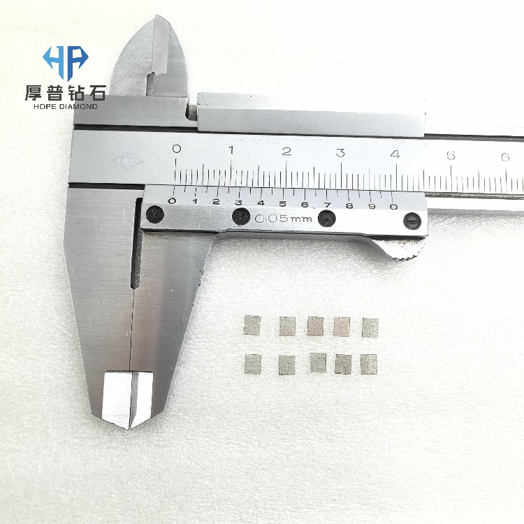 2000W/mK Ultra-High Thermal Conductivity CVD Diamond Heat Sink with Custom Shape for AI GPU & Power Electronics Hope
