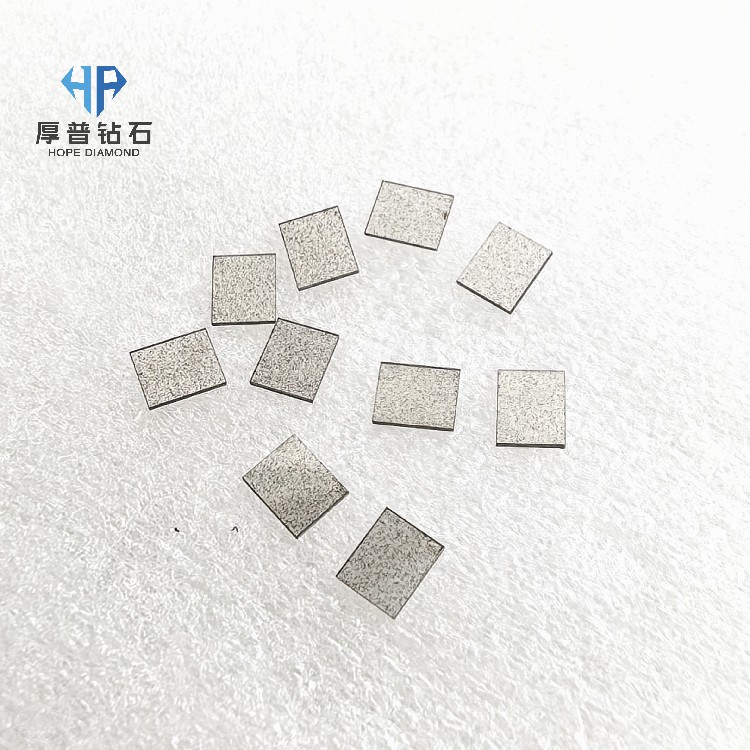 2000W/mK Ultra-High Thermal Conductivity CVD Diamond Heat Sink with Custom Shape for AI GPU & Power Electronics Hope