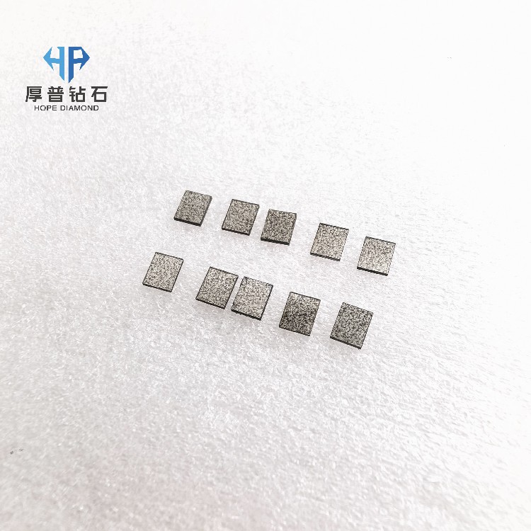 5X Copper Thermal Conductivity CVD Diamond Heat Spreader with Custom Shape Hope Brand for GaN & High Power Devices