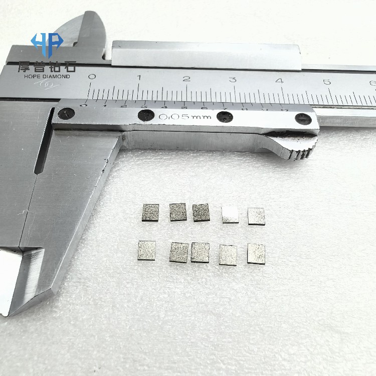 5X Copper Thermal Conductivity CVD Diamond Heat Spreader with Custom Shape Hope Brand for GaN & High Power Devices