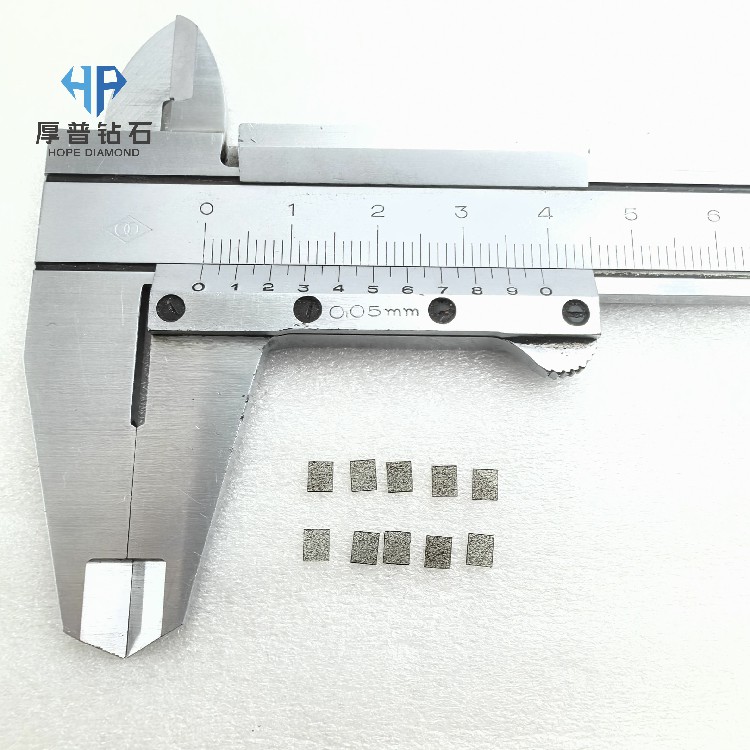 5X Copper Thermal Conductivity CVD Diamond Heat Spreader with Custom Shape Hope Brand for GaN & High Power Devices