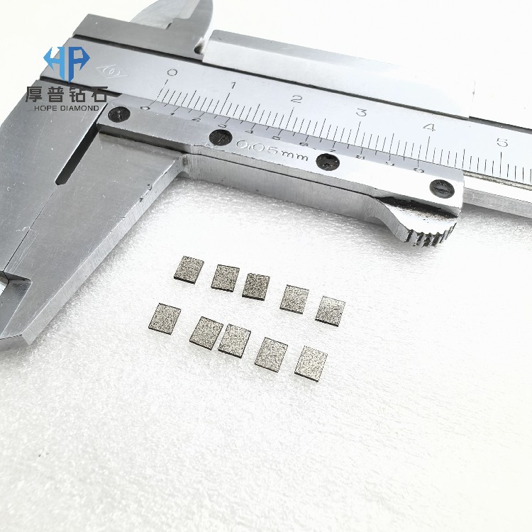 5X Copper Thermal Conductivity CVD Diamond Heat Spreader with Custom Shape Hope Brand for GaN & High Power Devices