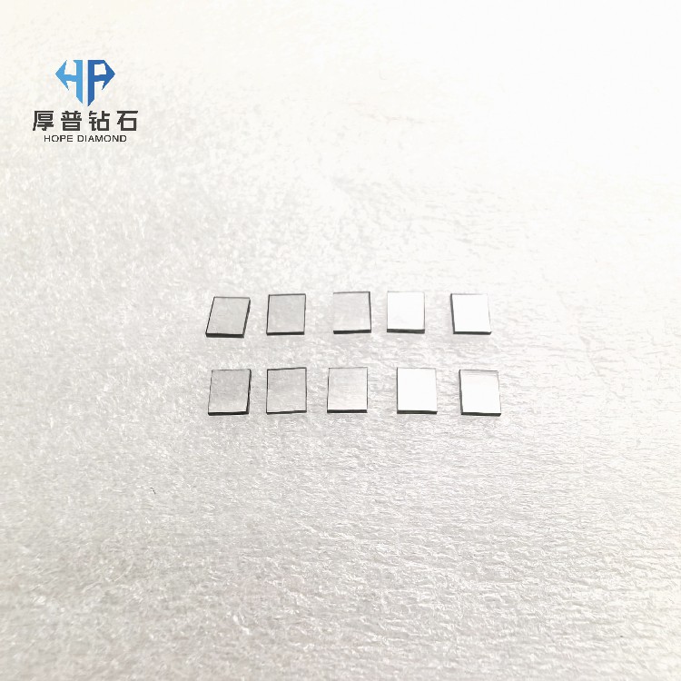 Industrial Grade CVD Single Crystal Diamond Custom Shape Heat Spreader