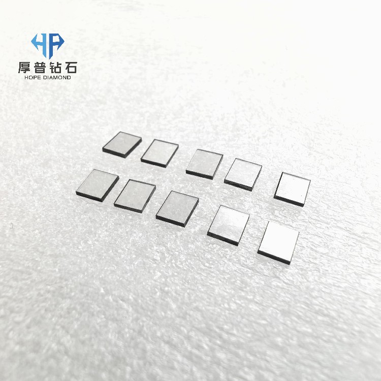 Industrial Grade CVD Single Crystal Diamond Custom Shape Heat Spreader