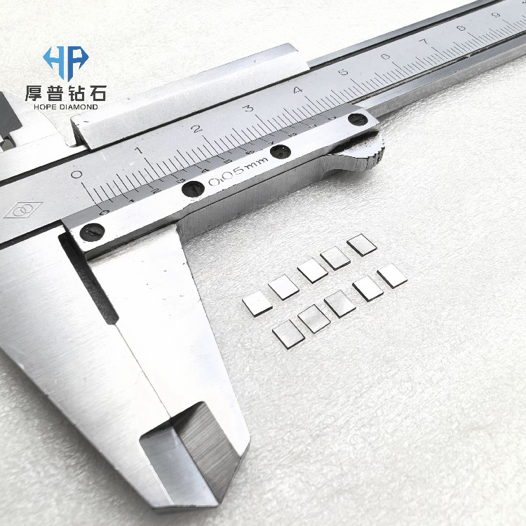 Industrial Grade CVD Single Crystal Diamond Custom Shape Heat Spreader