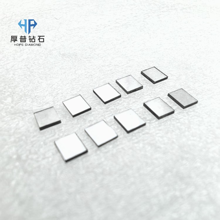 Industrial Grade CVD Single Crystal Diamond Custom Shape Heat Spreader