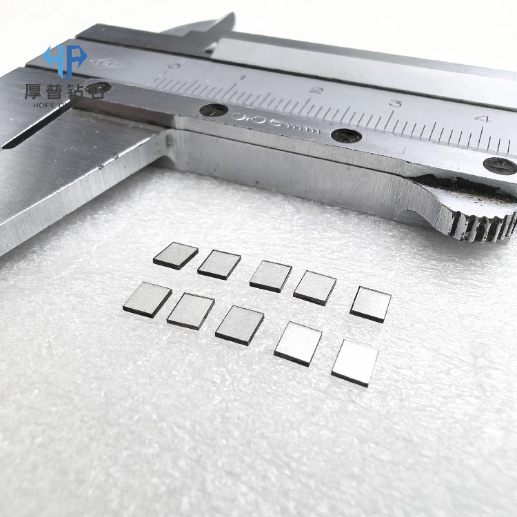 Industrial Grade CVD Single Crystal Diamond Custom Shape Heat Spreader