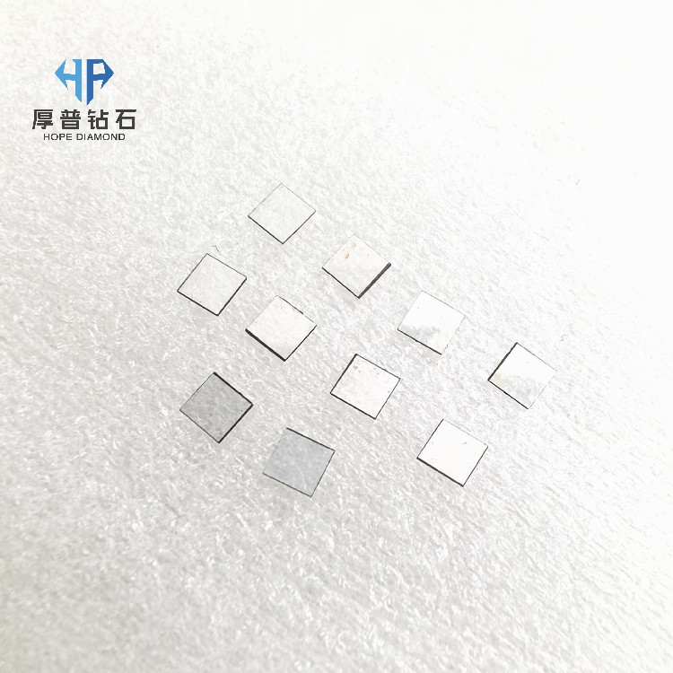 High Thermal Conductivity CVD Single Crystal Diamond Heat Sink for Laser & GaN Devices