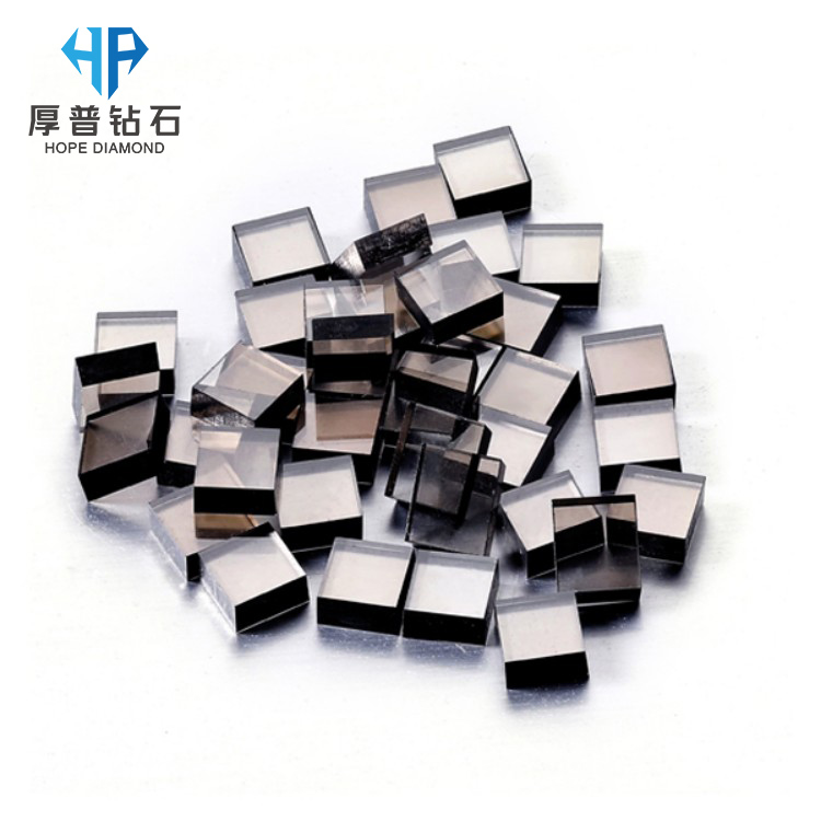 Hope Single Crystal CVD Diamond Plate Heat Sink Material Industrial Lab Grown Substrate