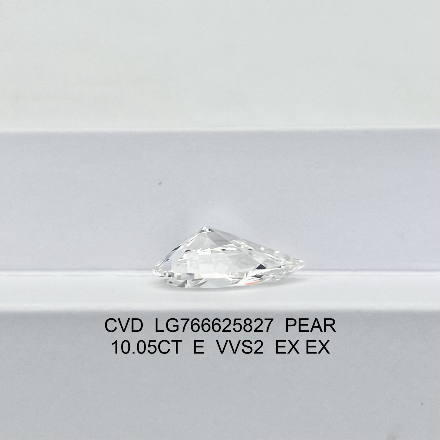 Pear Shape Loose Diamond E Color VVS Clarity IGI Certified Natural/Lab Grown Diamond for Jewelry Making