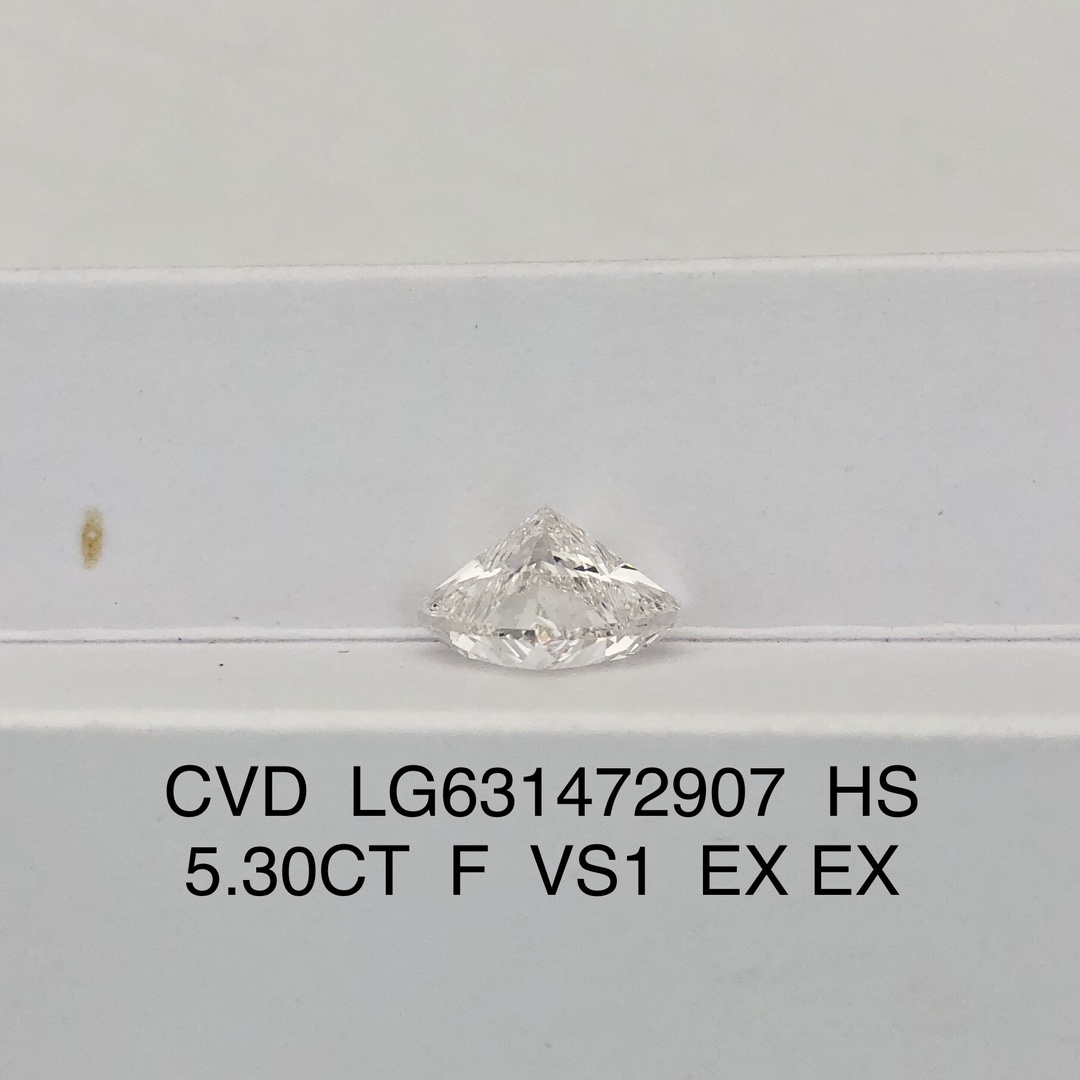 Wholesale CVD Heart Shape Diamond VS1 F Color Lab Created Loose Stone for Jewelry Manufacturing