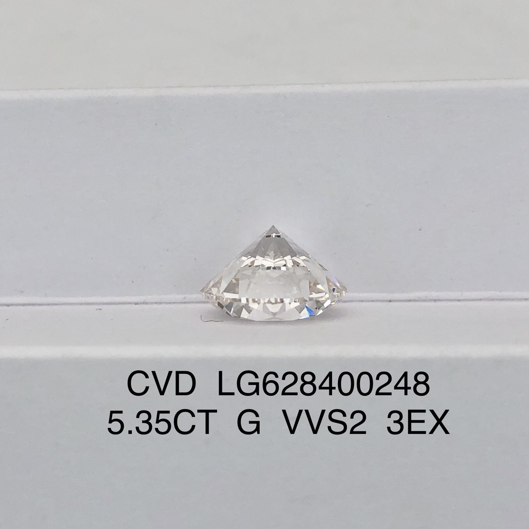 Synthetic (Lab Grown) Round Brilliant Cut White Loose Diamond VVS2 Clarity IGI Certified Bulk Wholesale Price